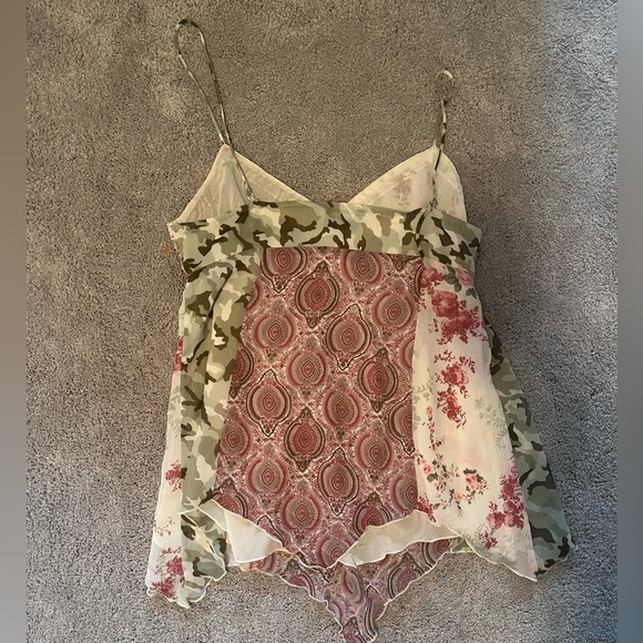 Mixit Multi-Pattern Blouse - Picture 2 of 3